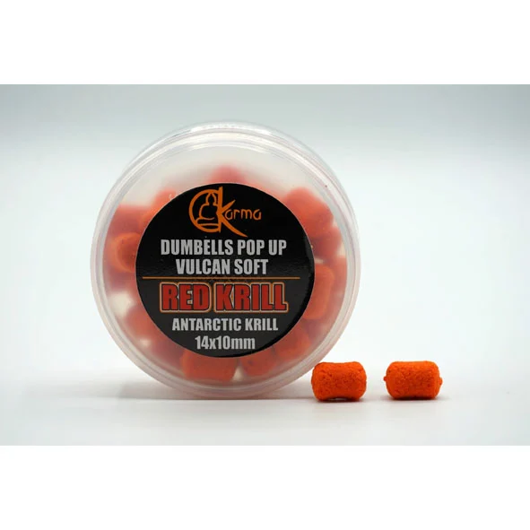 Dumbell Vulcan Pop Up Soft 14×10 mm krill