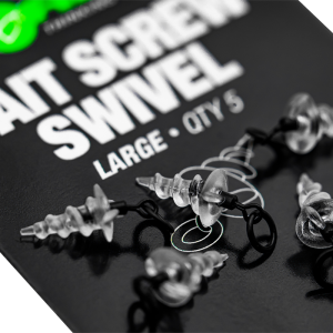 Micro Ring Swivel Bait Screw Large - Korda - immagine 2