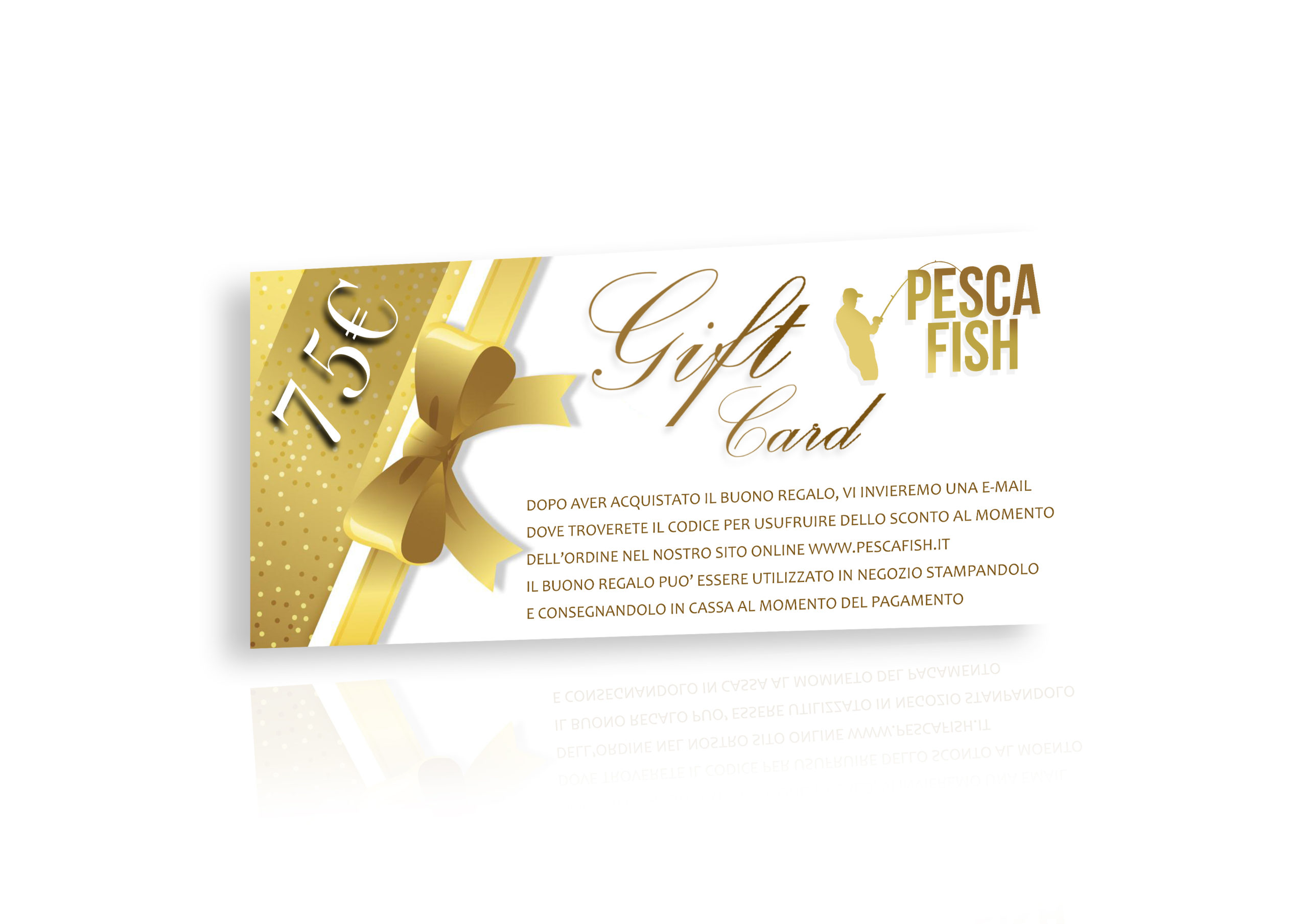 BUONO REGALO 75€ PESCA FISH