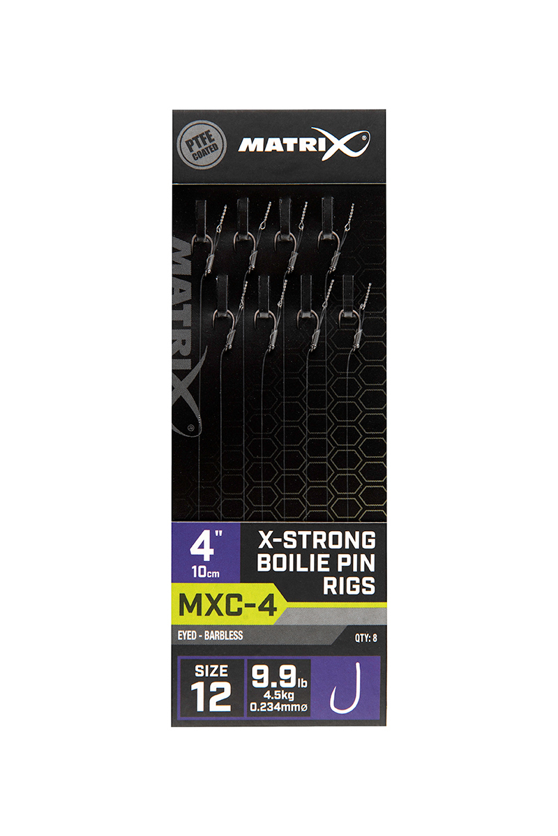 MXC-4 Barbless 4" (10cm) X-Strong Boilie Pin - Matrix - immagine 2