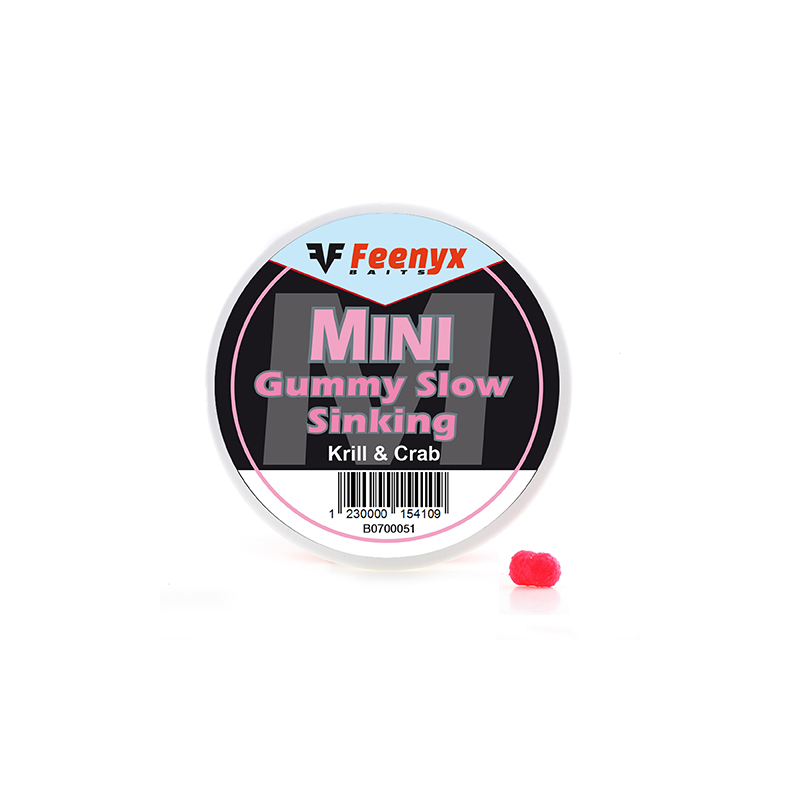 MINI Gummy Slow Sinking 3,5mm - Feenyx Bait - immagine 3