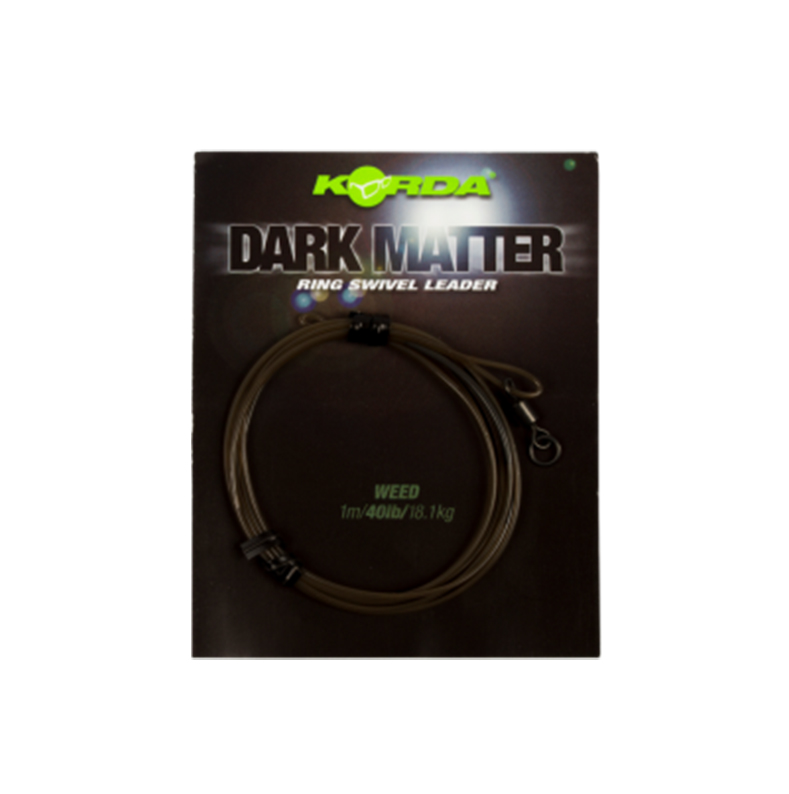 Dark Matter Leader Ring Swivel 1mt - Korda - immagine 3