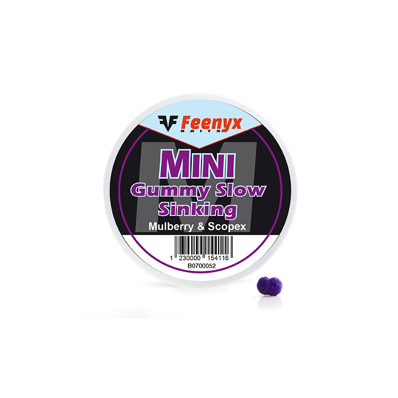 MINI Gummy Slow Sinking 3,5mm - Feenyx Bait - immagine 4