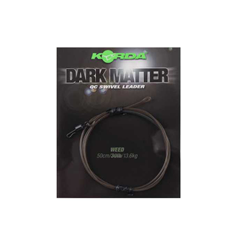 Dark Matter Leader 50cm QC Swivel - Korda - immagine 3