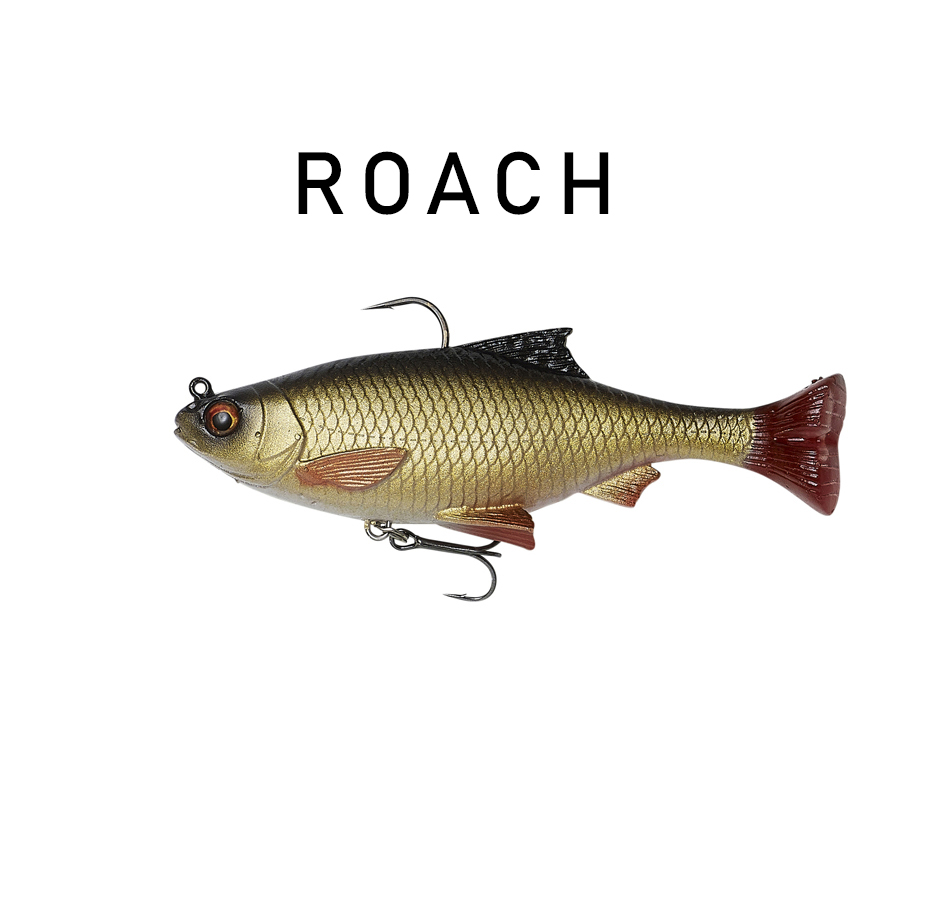 SG 3D Pulse Tail Roach 10cm 17.5g S 2pcs - Savage Gear - immagine 2