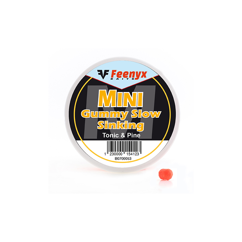 MINI Gummy Slow Sinking 3,5mm - Feenyx Bait - immagine 7
