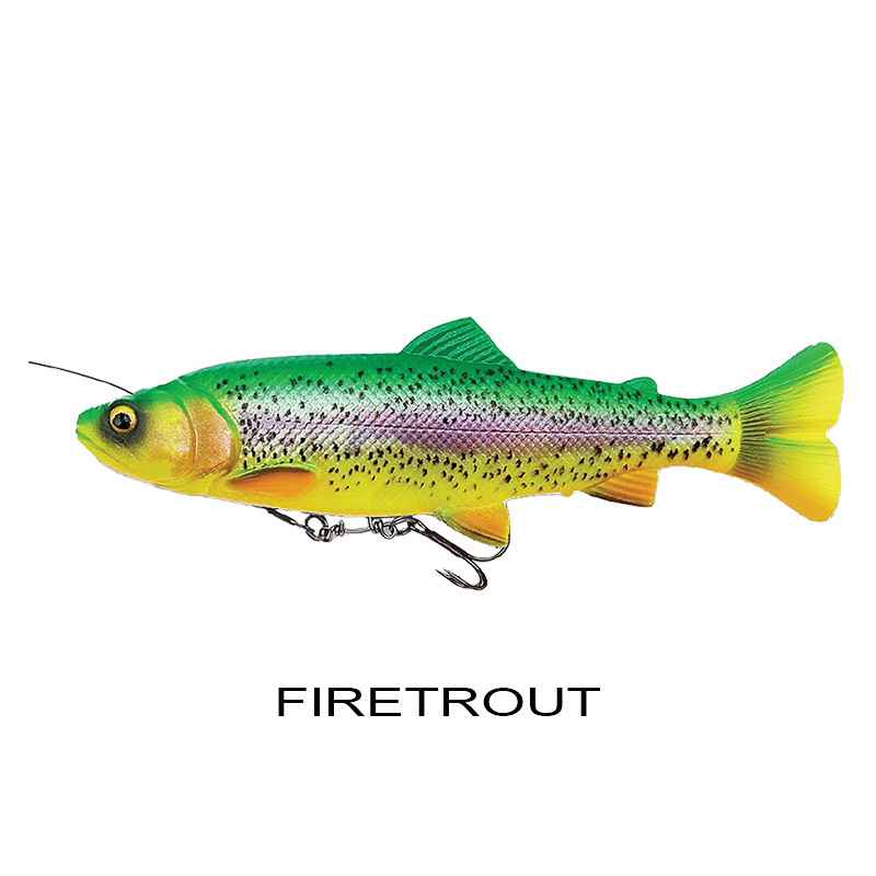 4D Linethru Pulsetail Trout 16cm 51gr Slow Sink - Savage Gear - immagine 2