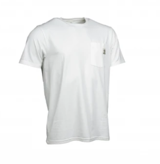 Make It Happen Badge Poket T Shirt Ecru - Nash