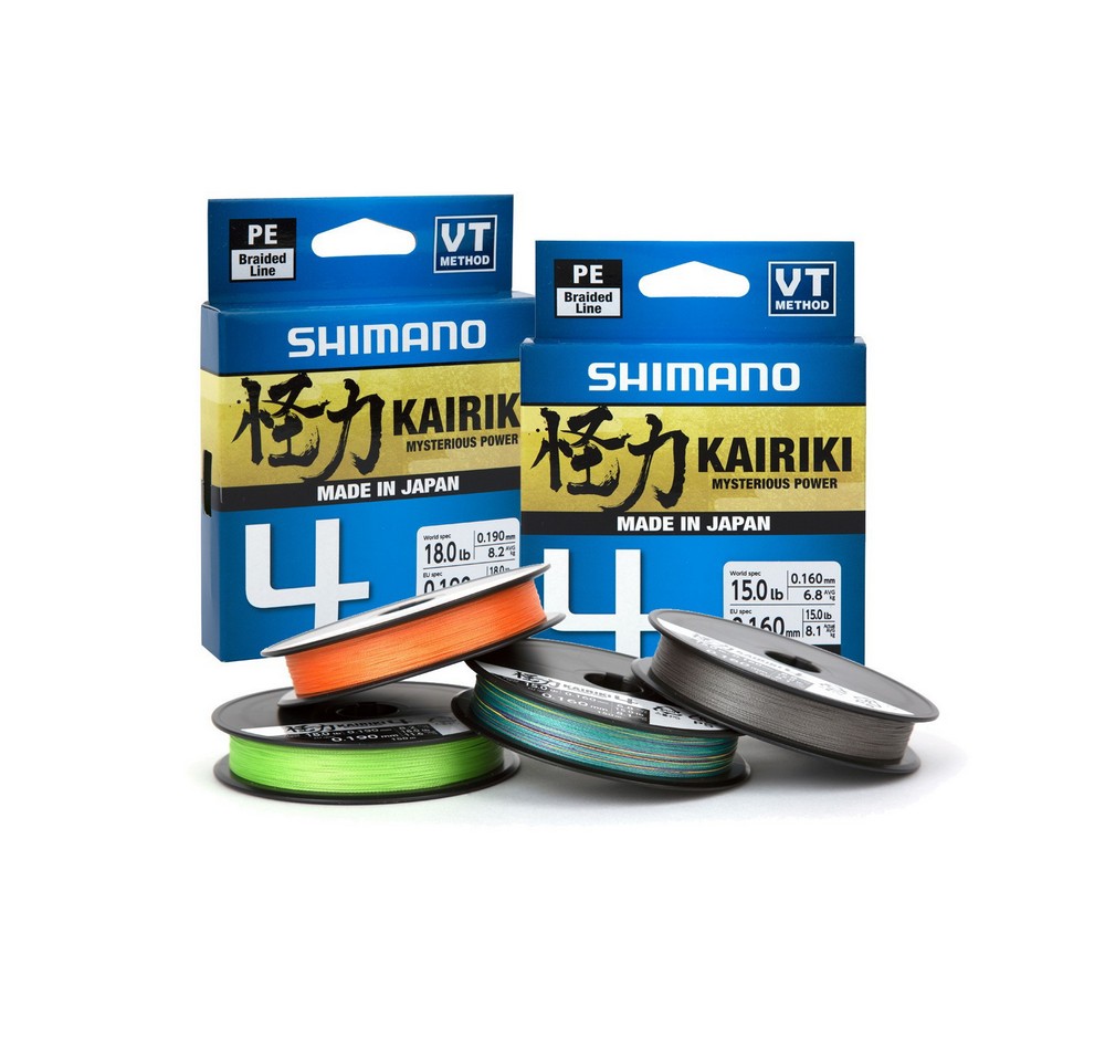 Kairiki 4 Multi color 300m Shimano