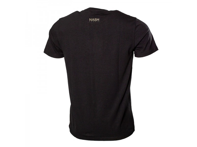Make It Happen T-Shirt Fish Logo Black - Nash - immagine 2
