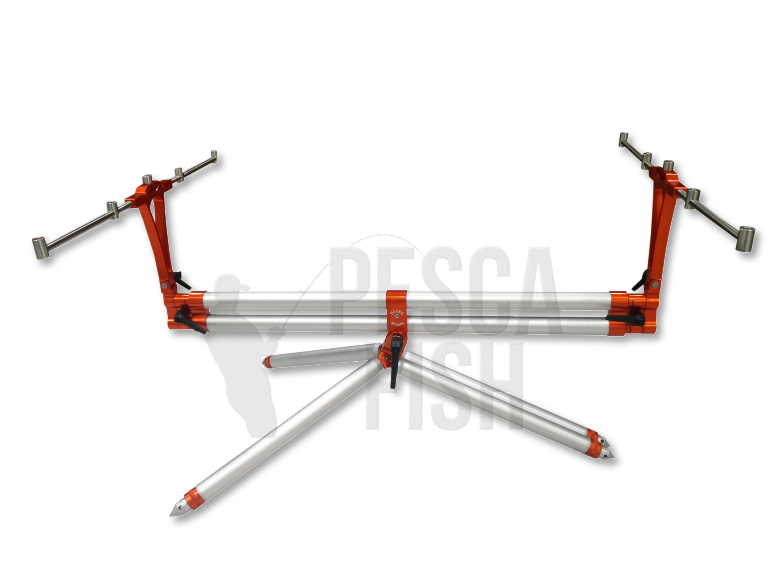 Rod Pod acciaio, 5 canne Bitubo - Dayko - immagine 6