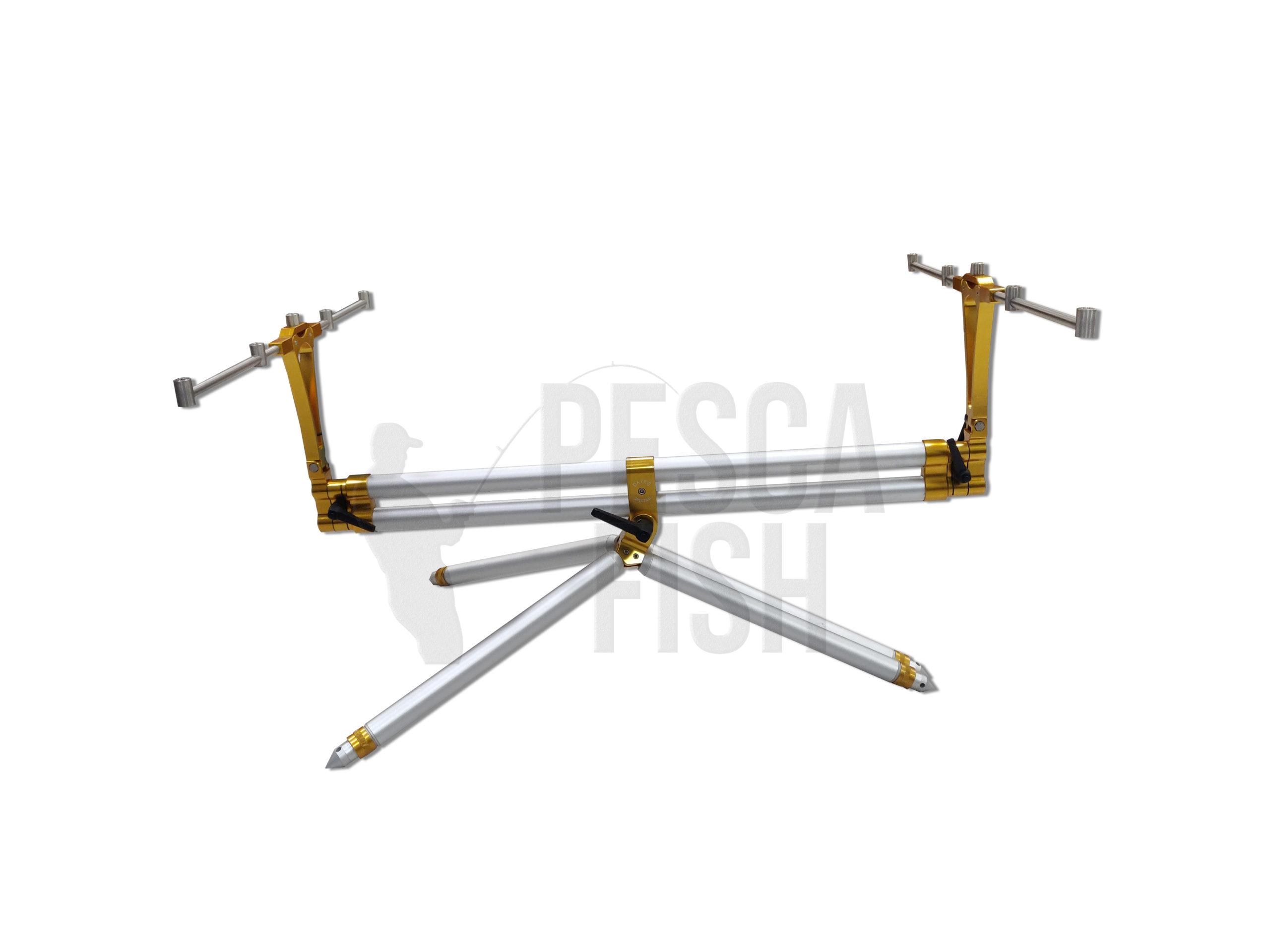 Rod Pod acciaio, 5 canne Bitubo - Dayko - immagine 7