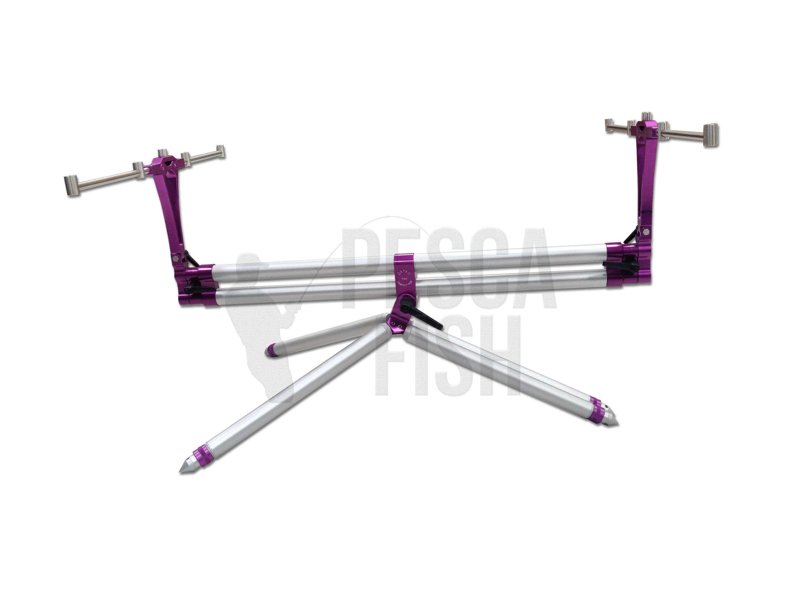 Rod Pod acciaio, 5 canne Bitubo - Dayko - immagine 8