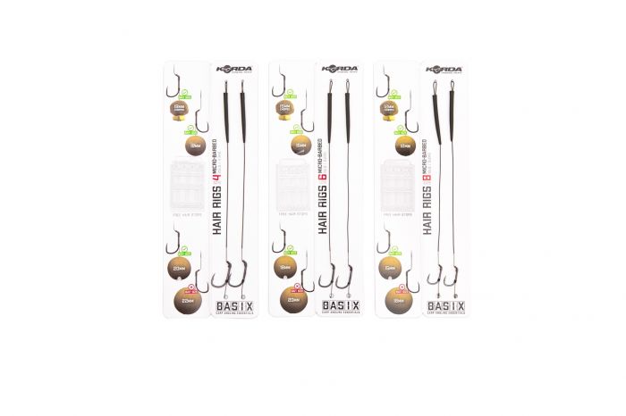 Basix Hair Rigs Wide Gape - Korda - immagine 2
