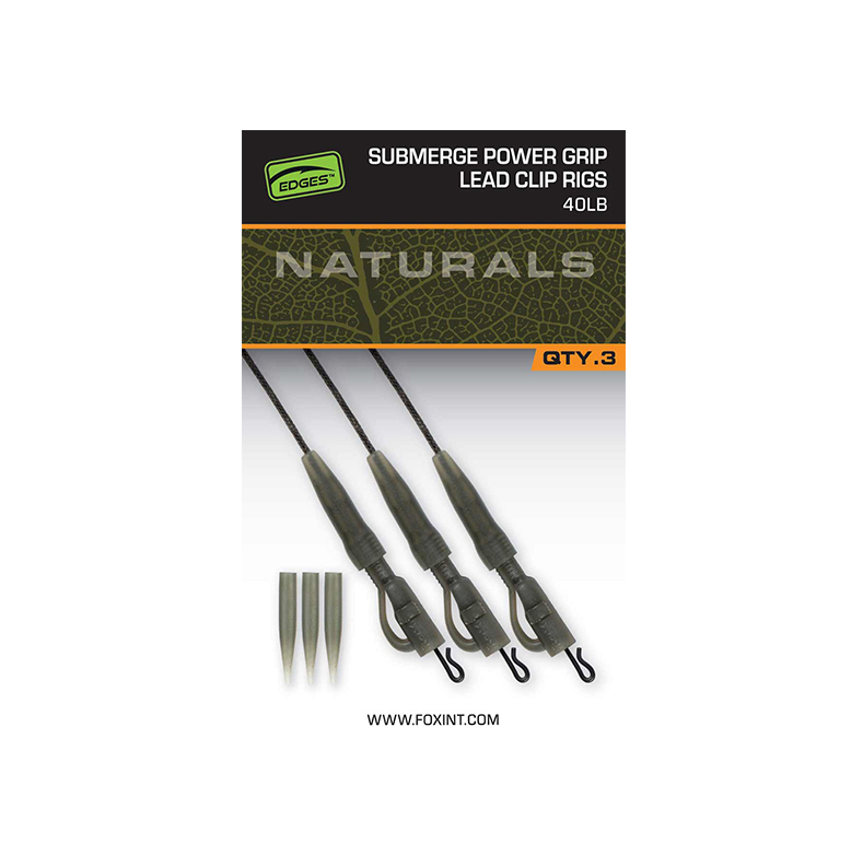 Naturals Sub Power Grip Lead Clip - Fox - immagine 2