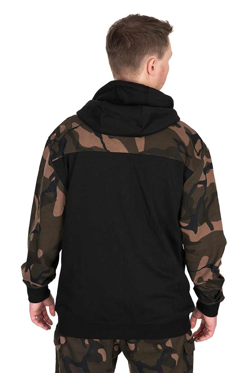 LW BLack / Camo Split Zip Hoody - Fox - immagine 3