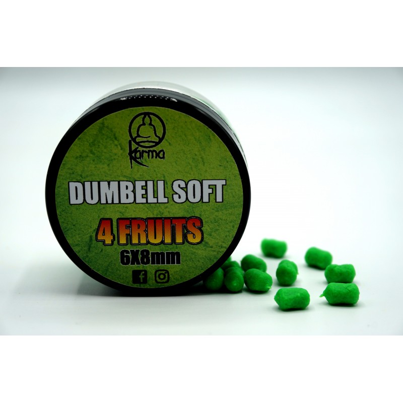 Dumbell Balance Soft 6x8mm - Karma Bait - immagine 2