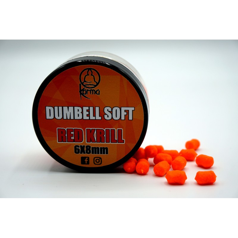 Dumbell Balance Soft 6x8mm - Karma Bait - immagine 3