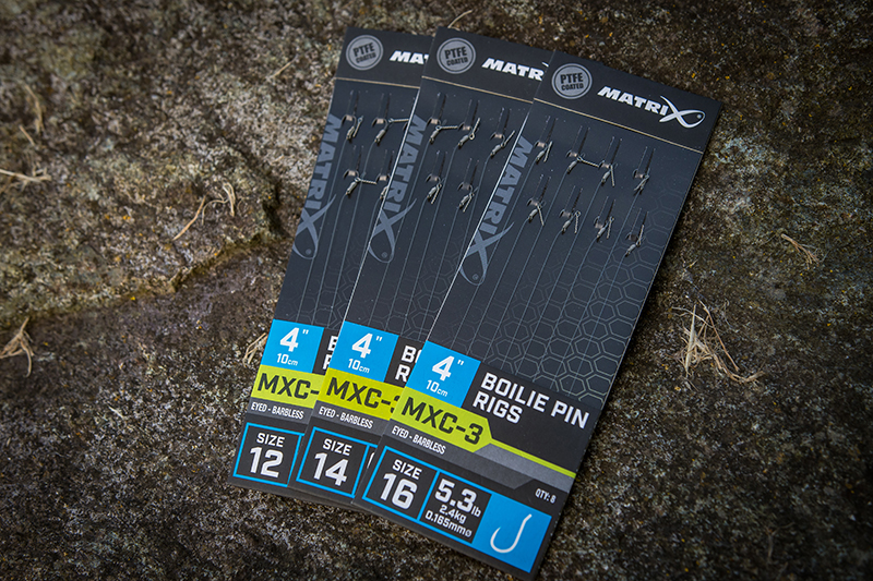 MXC-3 Size  Barbless  4" (10cm) Boilie Pin - Matrix - immagine 5