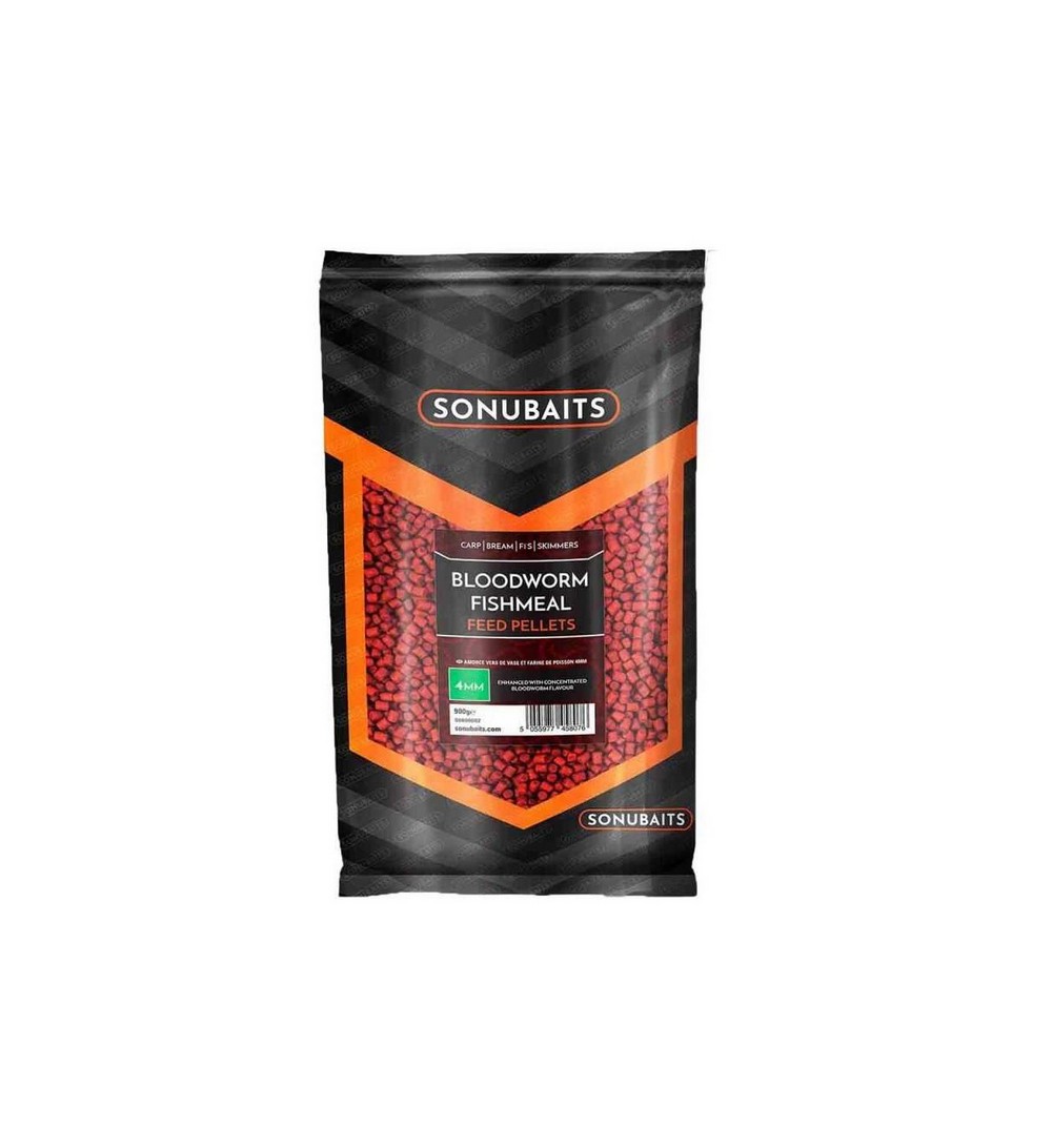 pellet bloodworm feed sonubaits
