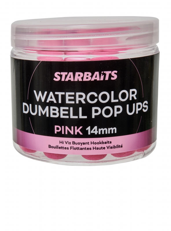 Watercolor Dumbell Pop Up 14mm - Starbaits - immagine 2