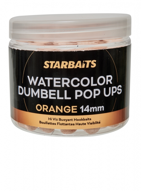 Watercolor Dumbell Pop Up 14mm - Starbaits - immagine 3