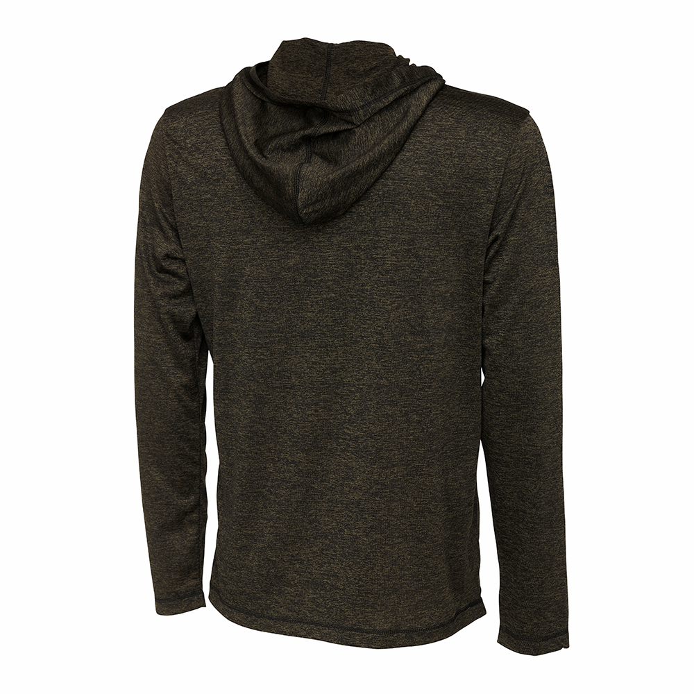 Fighter Stretch Hoodie Burnt Olive Melange - Prologic - immagine 3
