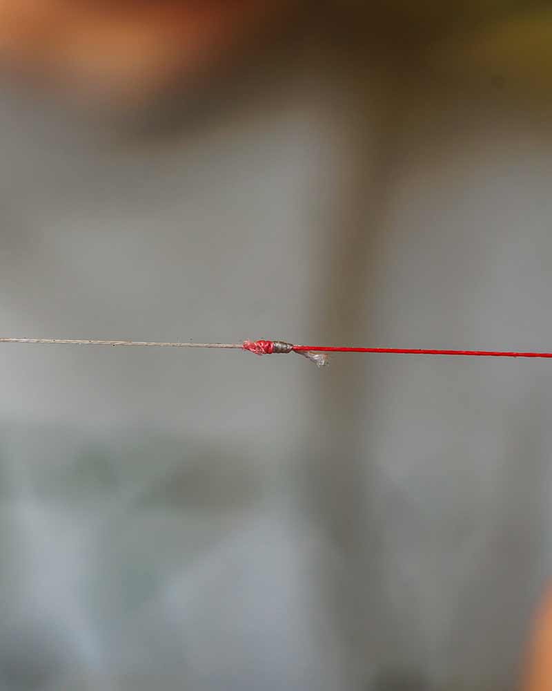 Tapered Braided Leaders Red & Black - Spomb - immagine 8