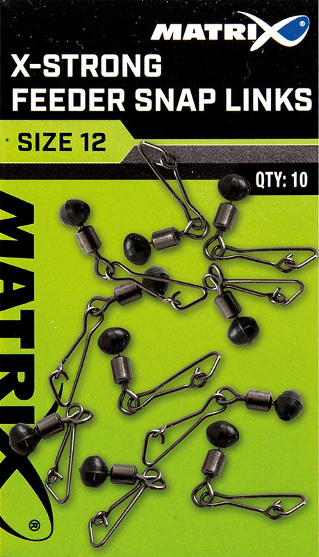 X-Strong Feeder Snap Links - Matrix Fox - immagine 2