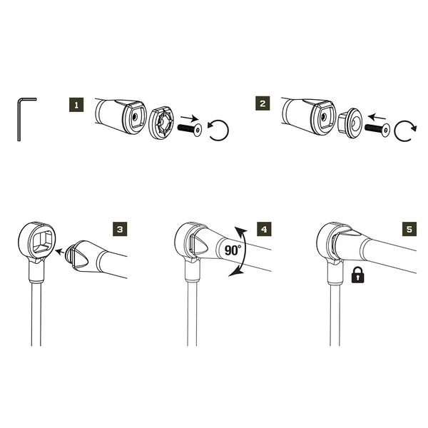 Scope Butt Lock Peg - Nash - immagine 3