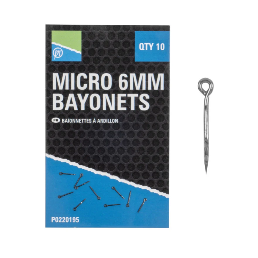 micro bayonets 6mm preston innovations